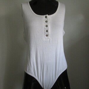 Reo Ria white cotton bodysuit